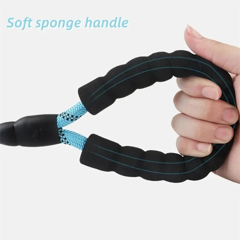150Cm Strong Dog Leash Pet Leashes Reflective Leash for Big Small Medium Large Dog Leash Drag Pull Tow Golden Retriever