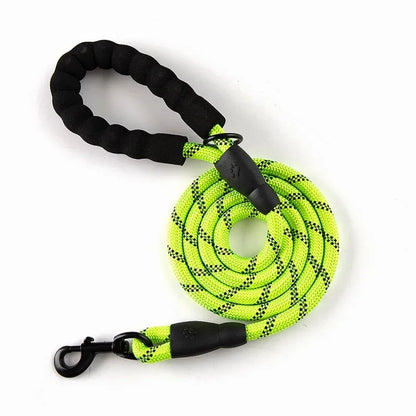 150Cm Strong Dog Leash Pet Leashes Reflective Leash for Big Small Medium Large Dog Leash Drag Pull Tow Golden Retriever