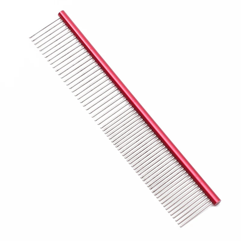 Puppy Grooming Comb Groomer for Dog Aluminum Groomer Pets Combs Hairbrush Cat Dog Grooming Combs Dog Hair Care C6704