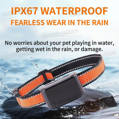Electric Dog Fence System Wireless Hidden Pet Boundary Containment with GPS