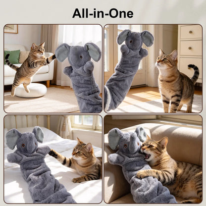 Catails Shark Cat Wrestling Glove - Interactive Puppet with Protective Sleeve, Hidden Pocket for Indoor Cats, Satisfies Hunting Instincts & Relieves Boredom Bird Toy