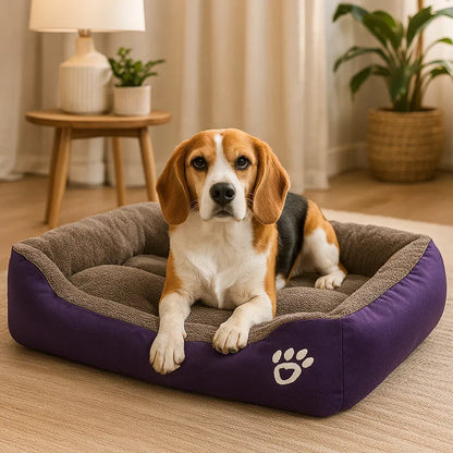 Hundebett | Weiches Beruhigungsbett Für Ruhigen & Erholsamen Schlaf