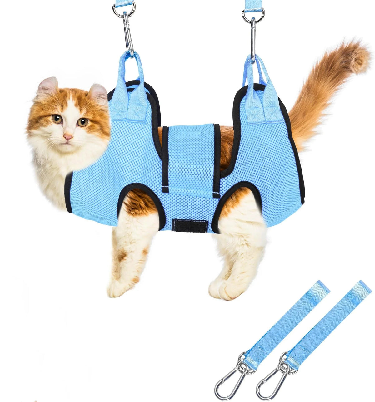 TONG Cat Holder for Grooming Pet Hammock Restraint Bag for Cleaning Pet Grooming Supplies for Dogs Cats Bathing Nail Clipping