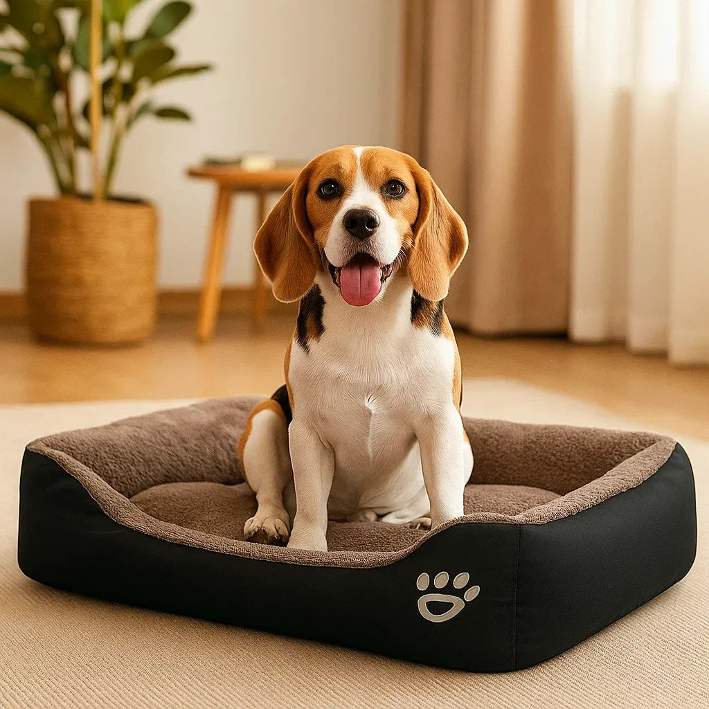 Hundebett | Weiches Beruhigungsbett Für Ruhigen & Erholsamen Schlaf