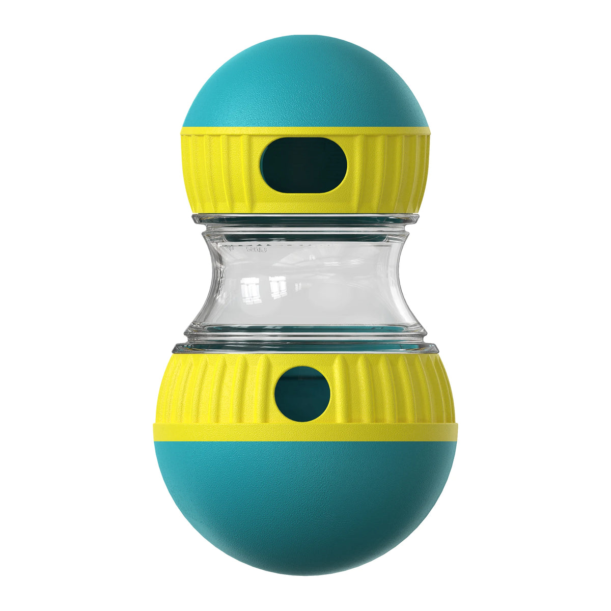 Interactive Cat Treat Dispenser Toy, Squeaky Puzzle Feeder for Slow Feeding & Anxiety Relief, Food-Grade ABS